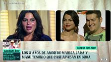 Marisa Jara se confiesa sobre su relación con Manu Tenorio: "La he borrado de mi vida"
