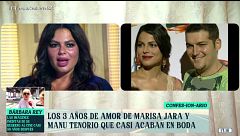 Marisa Jara se confiesa sobre su relación con Manu Tenorio: "La he borrado de mi vida"