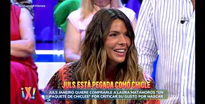 El “recadito” de Juls Janeiro a Laura Matamoros por criticar su forma de masticar chicle