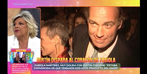 Terelu Campos reacciona a las palabras de Bertín Osborne sobre el amor: "Es innecesario"
