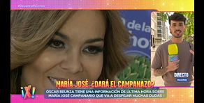 Así se encuentra María José Campanario tras las declaraciones de Juls Janeiro: "Este jueves podría enterarse de todo"