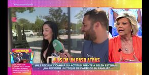 Terelu Campos, sobre el cambio de actitud de Juls con la prensa: “Se le ha recomendado dar unos pasitos para atrás”