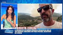 Un propietario de unos apartamentos rurales en Las Hurdes cuenta cómo desalojó él mismo a los huéspedes por el incendio: "Lo hicimos todo"