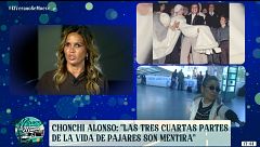 Marta López estalla con Chonchi tras sus últimas palabras sobre Andrés Pajares: "¡Siéntate y cuéntalo!"