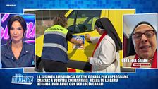 Sor Lucía Caram pone en valor la ayuda que presta en Ucrania la ambulancia donada por 'TEM': "Gracias por ayudarnos a llevar esperanza"
