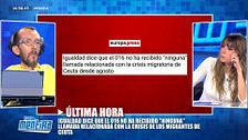 Los colaboradores cargan contra Redondo tras asegurar que no han llegado llamadas por la crisis de Ceuta: "Para hacer estas declaraciones que se calle"