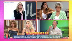 Momentazo en '¡De lunes a viernes!': Yola Berrocal enseña a los colaboradores a decir el nombre de Juls Janeiro