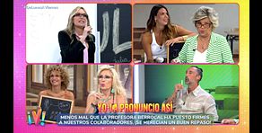 Momentazo en '¡De lunes a viernes!': Yola Berrocal enseña a los colaboradores a decir el nombre de Juls Janeiro