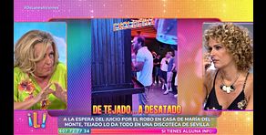 Antonio Tejado, de fiesta en una discoteca de Sevilla en plena espera del juicio por el robo en casa de María del Monte