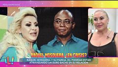 Raquel Mosquera desvela cuándo va a volver a ver su marido, Isi, y responde a los rumores de crisis