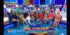 Los colaboradores reaccionan a la respuesta de Belén Esteban: "Hacía mucho que no la veía pronunciarse tan tranquila y simpática"