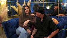Álex y Aitana se gustan demasiado desde que se conocen: "Como la mire mucho me voy a empalmar"