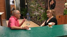 Paco y Carmen se reencuentran después de 20 años: "No lo veía desde que falleció su mujer"