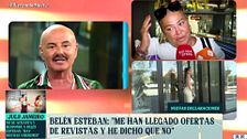 Luis Pliego desvela la relación que tiene actualmente con Belén Esteban y el motivo por el que se terminó: "Me dejó plantado"