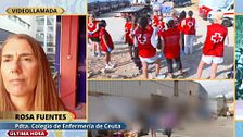 Presidenta del colegio de enfermería de Ceuta, sobre un confinamiento: "No sabemos ni la cifra verdadera de migrantes"