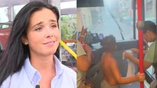Inma Munuera, la conductora de autobús que rescató a una madre y su hijo durante la tormenta en Tarragona: "Tú eres la que decide"