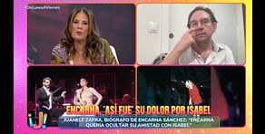 Juanele Zafra, biógrafo de Encarna Sánchez, asegura que la periodista "absorbió a Isabel Pantoja a través de la manipulación"