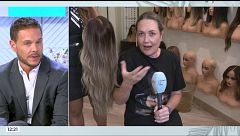 El sorprendente cambio de look de Mayka Navarra en pleno directo