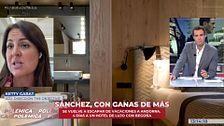 Ketty Garat, sobre la posible escapada de Sánchez a un hotel de lujo en Andorra en plena crisis migratoria: “La reserva no se ha cancelado”