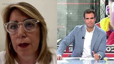 Susana Díaz condena la violencia en Ceuta y cuestiona el alcance del mando único: “Solo lo puede zanjar el presidente del Gobierno”