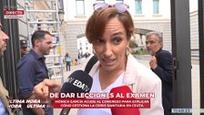 Mónica García, ministra de Sanidad, insiste en que los sanitarios ceutíes le negaron el colapso: “Me reuní con ellos”