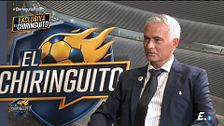 José Mourinho desvela en El Chiringuito qué jugador le ha dejado el ojo morado: "Me dio un balonazo"