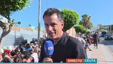 El sobrecogedor testimonio del reportero de 'Vamos a ver' desde Ceuta: "Esto no es normalidad, es una bomba de relojería"