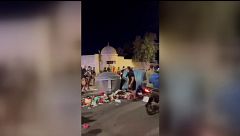 Noche de altercados en Ceuta tras una manifestación contra la gestión de la crisis: efectivos policiales evitaron enfrentamientos en la playa del Trampolín