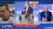 Tomás Roncero, contra Laporta por cancelar el homenaje a los ocho campeones del mundo del Barça: “Se ha pegado una patinada brutal”