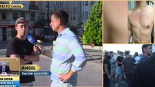 Víctima de la violencia en Ceuta: "Fueron nuestros propios vecinos  los que nos agredieron"