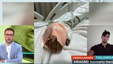 Hermano de Marc, el joven ingresado en Tailandia tras un accidente de moto: "Seguimos esperando a que el hospital le permita volar"