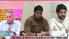Fran Rivera reacciona a la noticia de su presunto rechazo hacia Tamara Gorro