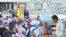 Los hospitales de Ceuta se blindan contra las cámaras de televisión: "No nos dejan ni acercarnos a la puerta"