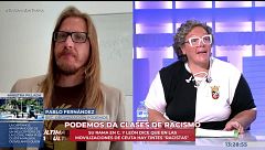El rifirrafe entre Pablo Fernández y una ciudadana de Ceuta en pleno directo: “Abre los ojos y cierra la boca”