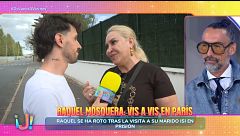 Raquel Mosquera cuenta como ha sido su visita a su marido Isi en prisión: "Ha sido duro"