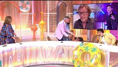 La aparatosa caída de Amor Romeira en directo: "Yo cuando me caigo, me levanto"