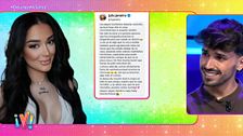 El mensaje de Juls Janeiro a Óscar, reportero de '¡De lunes a viernes!': "Para lo que necesites puedes contar conmigo"