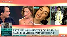 Así está Anita Williams en estos momentos en plena guerra abierta contra los fans de Montoya: "La están criticando por redes sociales"