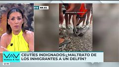 Patricia Pardo, indignada por el vídeo de un delfín maltratado por migrantes en Ceuta: "Hay niños en la calle que se mueren de hambre"