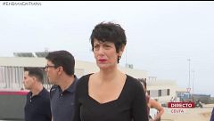Elma Saiz no responde a las preguntas de ‘En boca de todos’ en directo