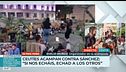 Un vecino de Ceuta y organizador de la protesta en forma de acampada: “Nos van a tener que sacar con los pies por delante"