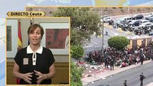 Ministra de Sanidad, sobre la situación en Ceuta: "No hay ni ha habido colapso. Es un mensaje grave"