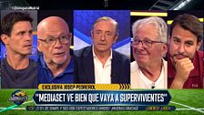 Jaime Astrain regresa a El Chiringuito tras Supervivientes y varios tertulianos se ofrecen a ir: "¿Prefieres La Isla de las tentaciones?"