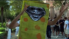 Las batallas de 'farmear aura' llegan a las plazas: "Lo importante es que los chavales se lo pasen bien"