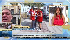 Ministra de Sanidad, sobre la situación Ceuta: "No hay ni ha habido colapso. Es es un mensaje grave"
