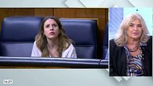 Lucía Etxebarría contesta a Irene Montero en su guerra particular: "Es un cuadro"
