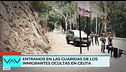 'VAV' entra en las guaridas ocultas que los inmigrantes tienen en Ceuta
