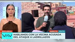 Exclusiva | La mujer acusada del ataque a ladrillazos en Ceuta: "Estaba rezando, no hice nada"