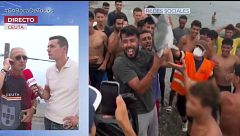 Jorge, vecino de la Playa del Trampolín (Ceuta), sobre los inmigrantes irregulares: “No pasan hambre”