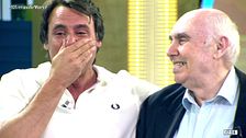 Ion Aramendi se emociona con una inesperada sorpresa: así ha sido el momentazo con su padre